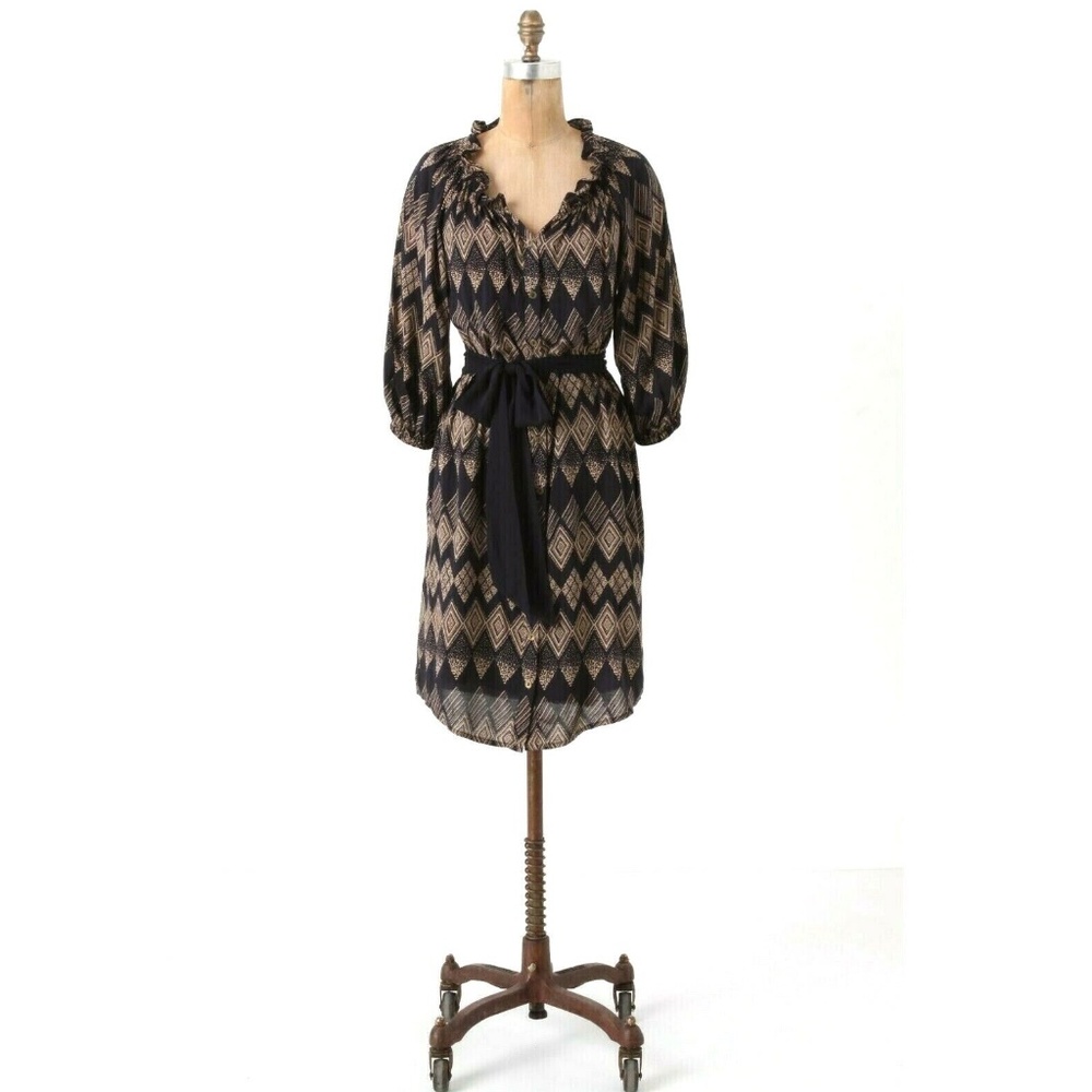 Anthropologie Emdé & Esylite Women's Rugged Carats Shirt Dress - Size 6